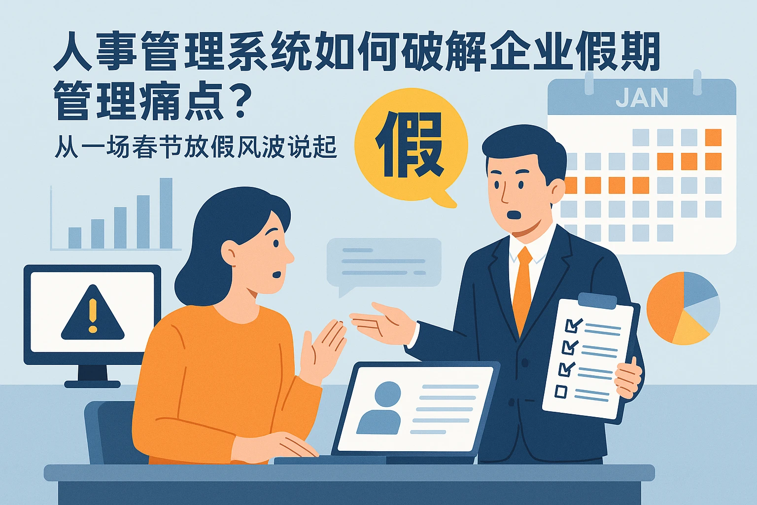 人事管理系统如何破解企业假期管理痛点?从一场春节放假风波说起