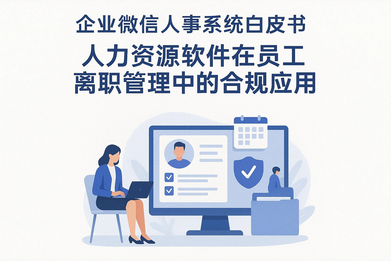 企业微信人事系统白皮书：人力资源软件在员工离职管理中的合规应用