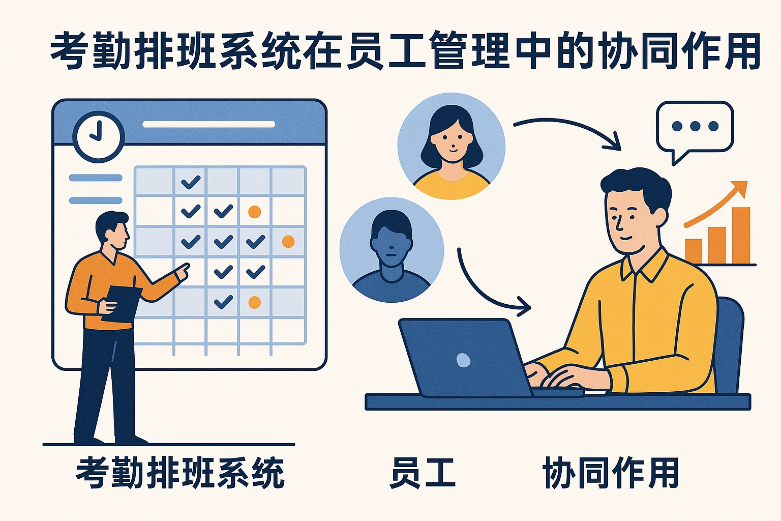 考勤排班系统在员工管理中的协同作用