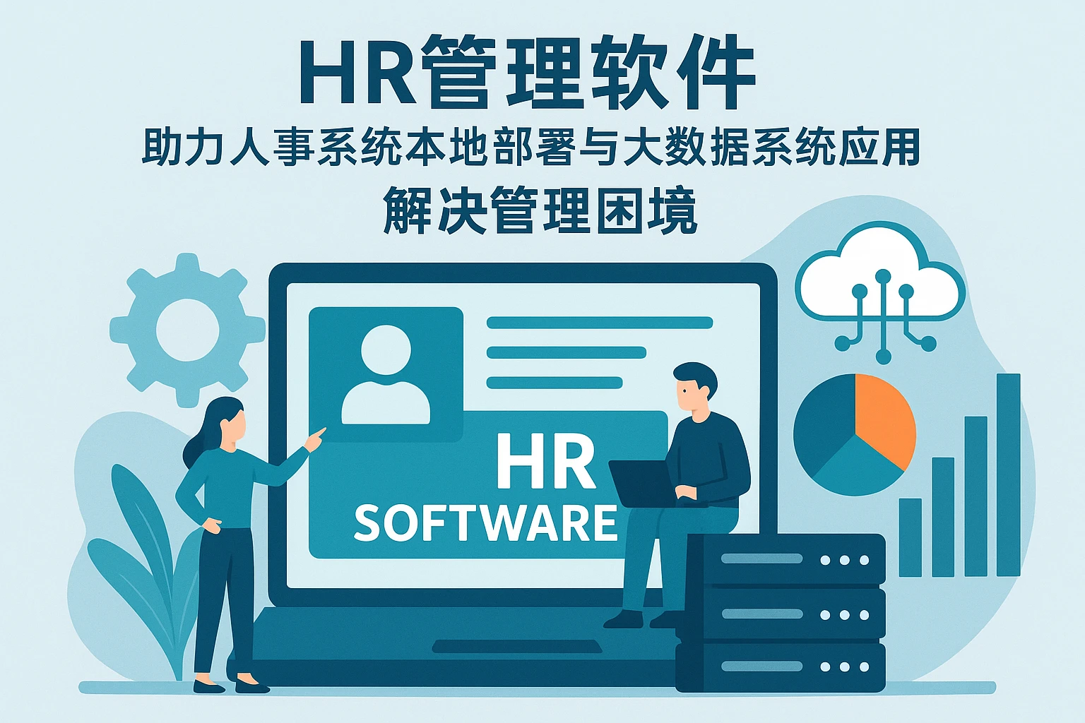 HR管理软件助力人事系统本地部署与大数据系统应用，解决管理困境