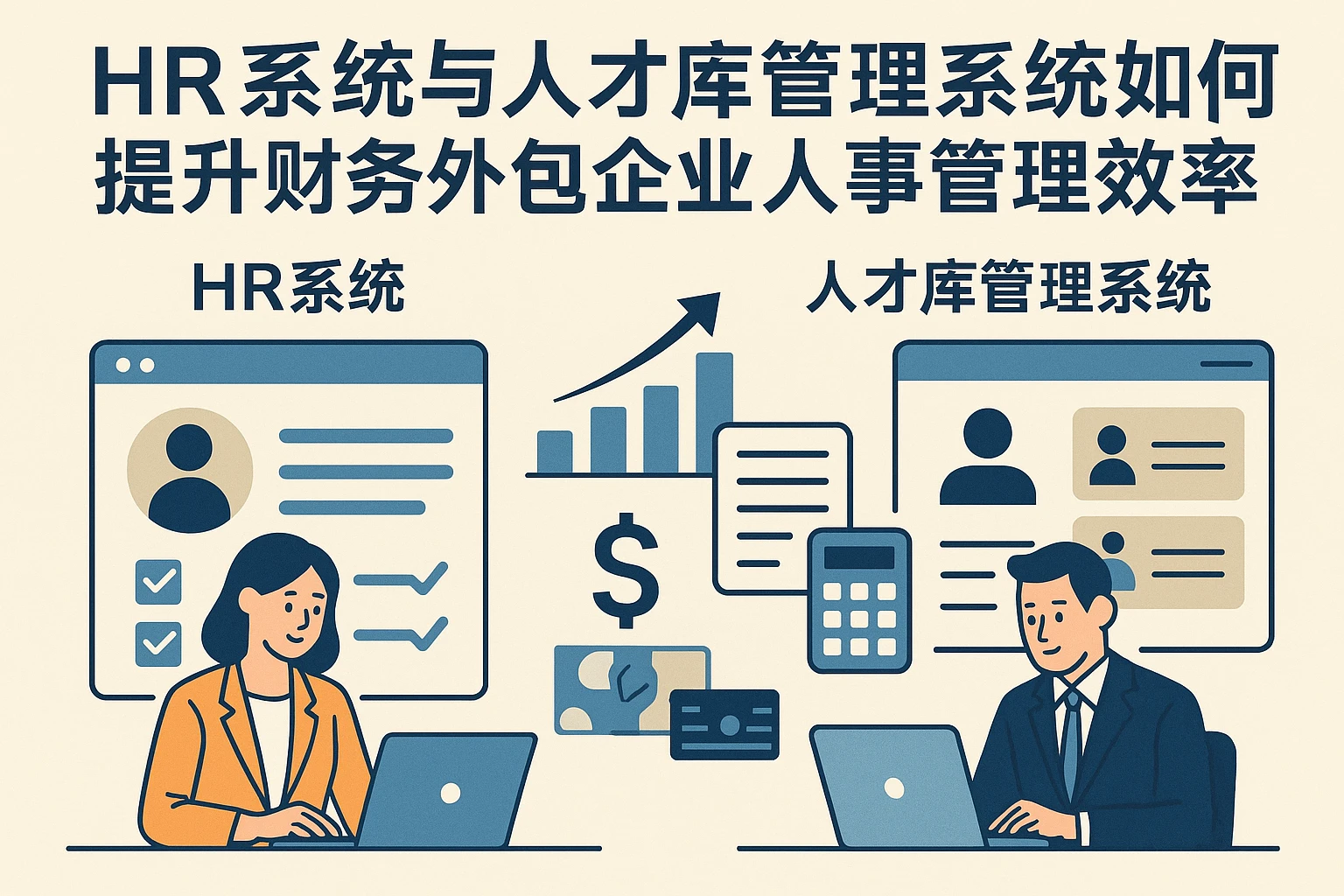 HR系统与人才库管理系统如何提升财务外包企业人事管理效率