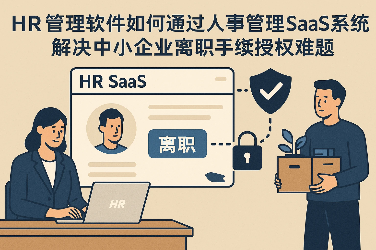 HR管理软件如何通过人事管理SaaS系统解决中小企业离职手续授权难题