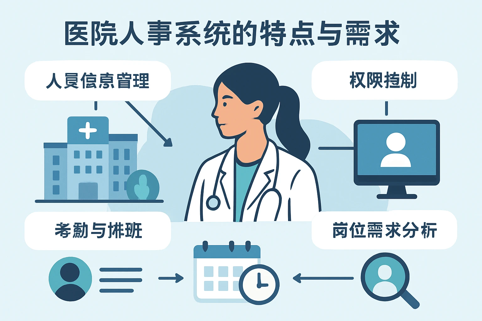 医院人事系统的特点与需求