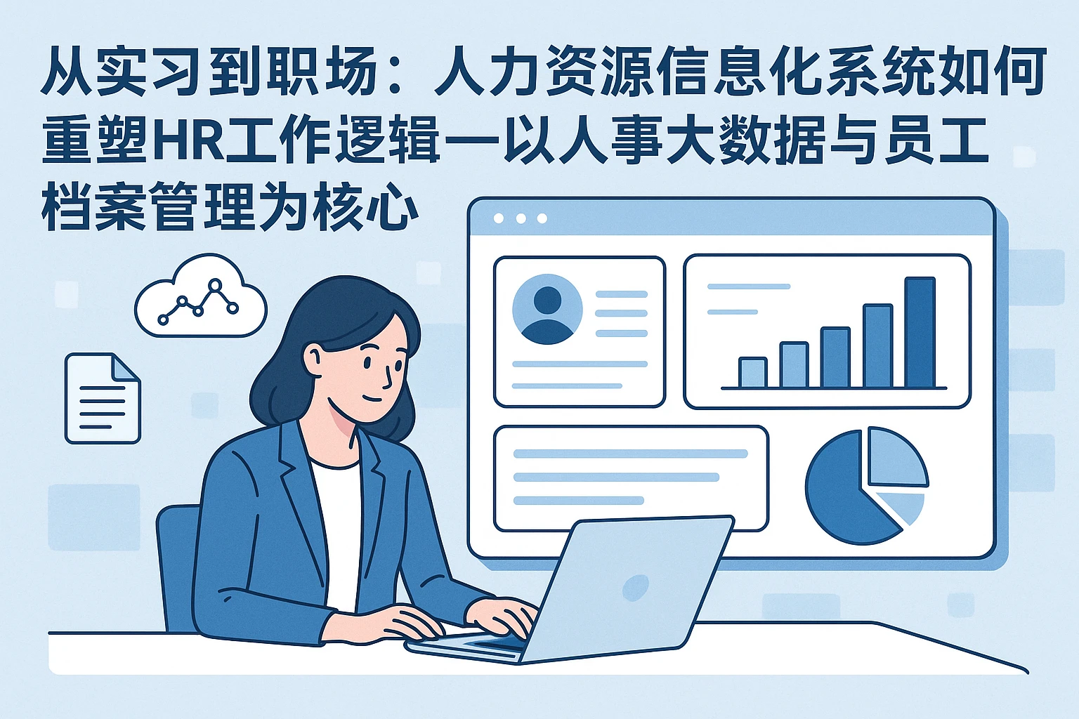 从实习到职场:人力资源信息化系统如何重塑HR工作逻辑——以人事大数据与员工档案管理为核心