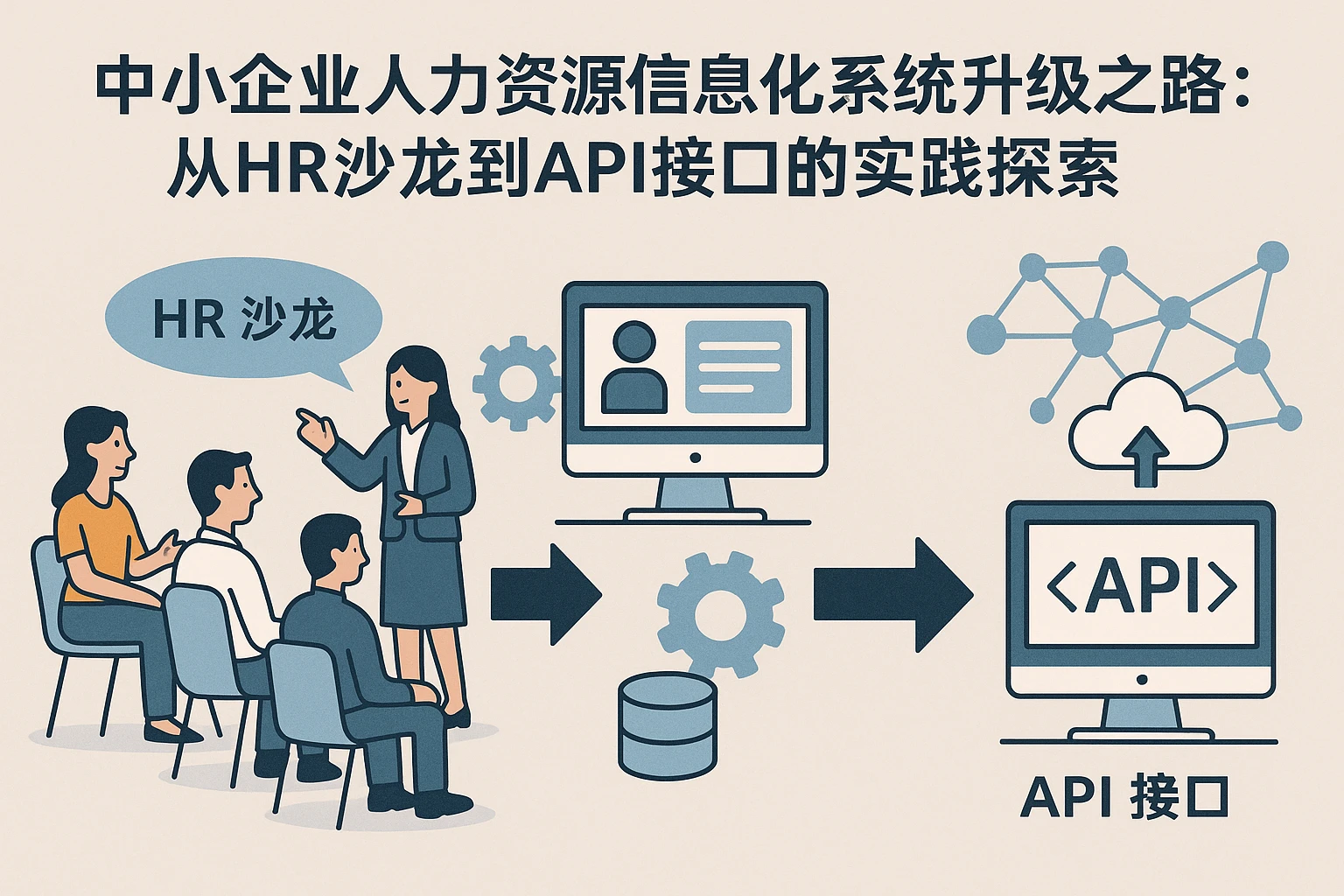 中小企业人力资源信息化系统升级之路：从HR沙龙到API接口的实践探索