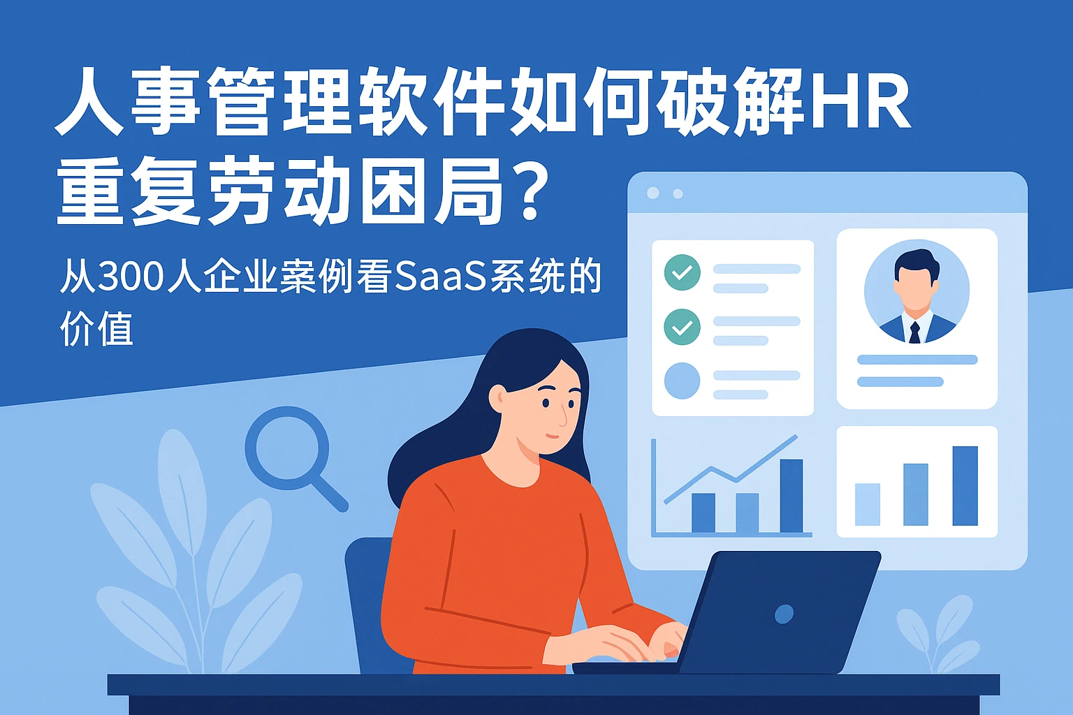 人事管理软件如何破解HR重复劳动困局?从300人企业案例看SaaS系统的价值