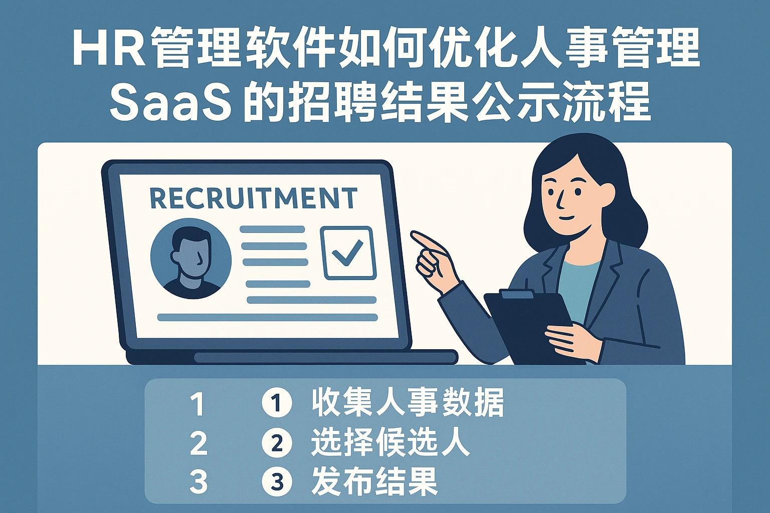 HR管理软件如何优化人事管理SaaS的招聘结果公示流程