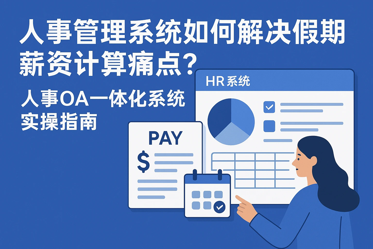 人事管理系统如何解决假期薪资计算痛点？人事OA一体化系统实操指南
