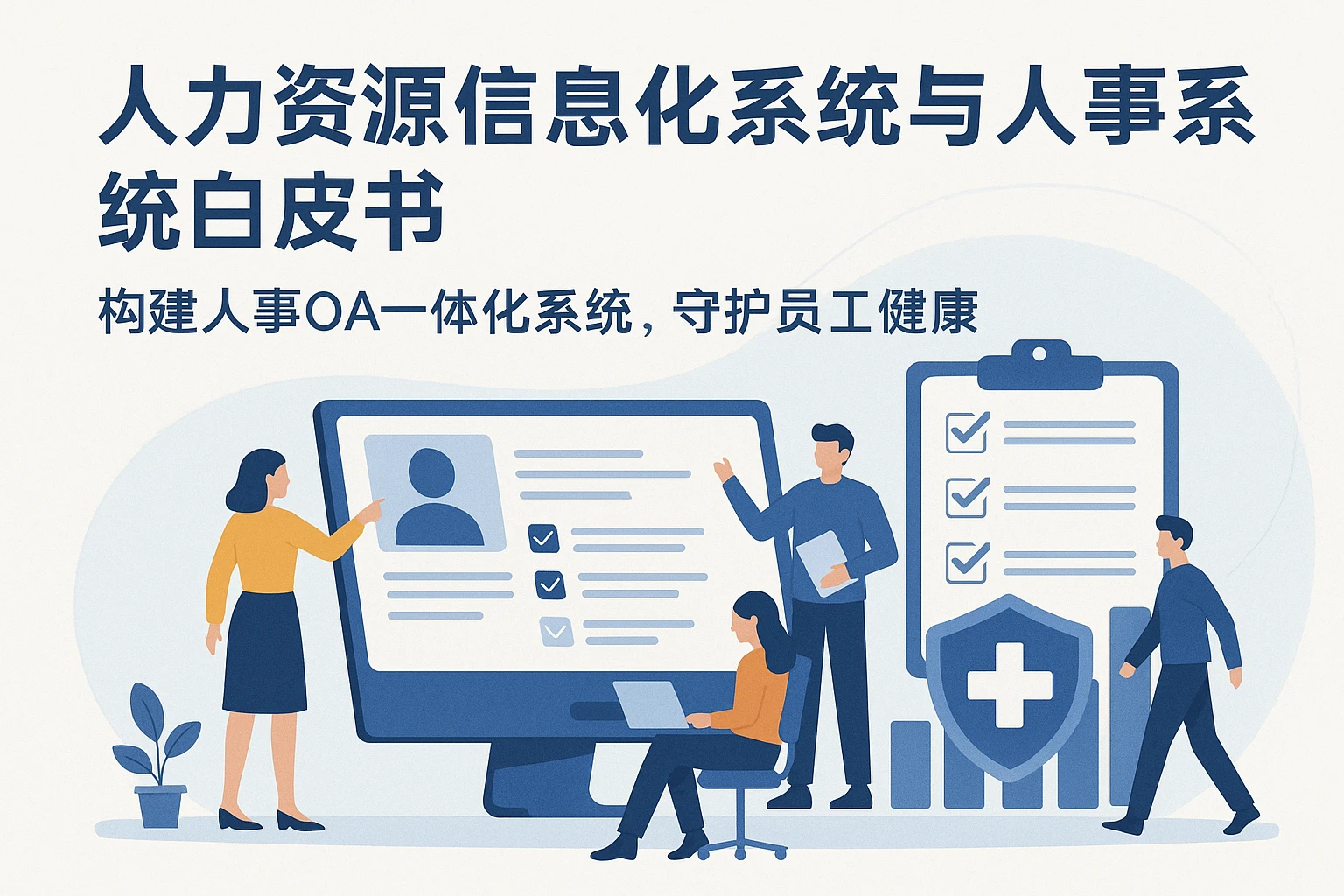 人力资源信息化系统与人事系统白皮书：构建人事OA一体化系统，守护员工健康