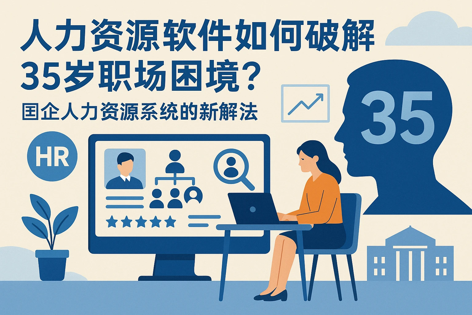 人力资源软件如何破解35岁职场困境？国企人力资源系统的新解法