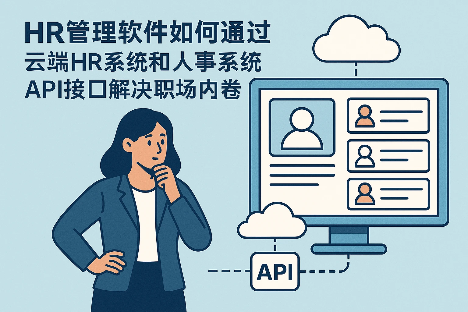 HR管理软件如何通过云端HR系统和人事系统API接口解决职场内卷问题