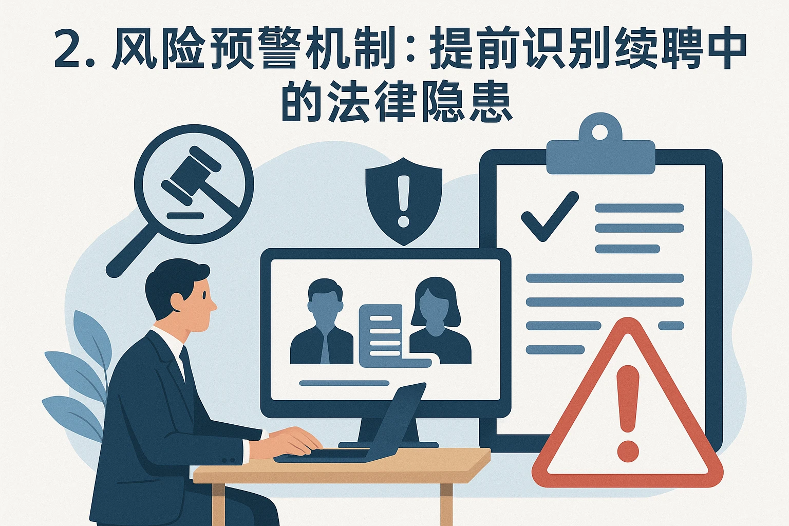 2. 风险预警机制：提前识别续聘中的法律隐患