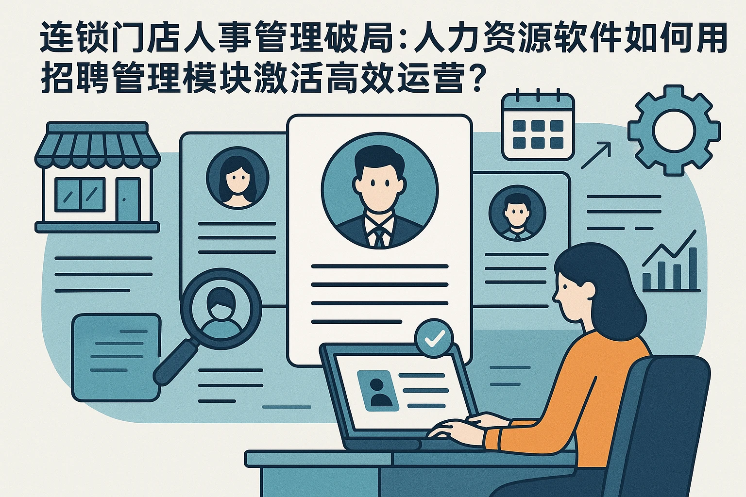 连锁门店人事管理破局：人力资源软件如何用招聘管理模块激活高效运营？
