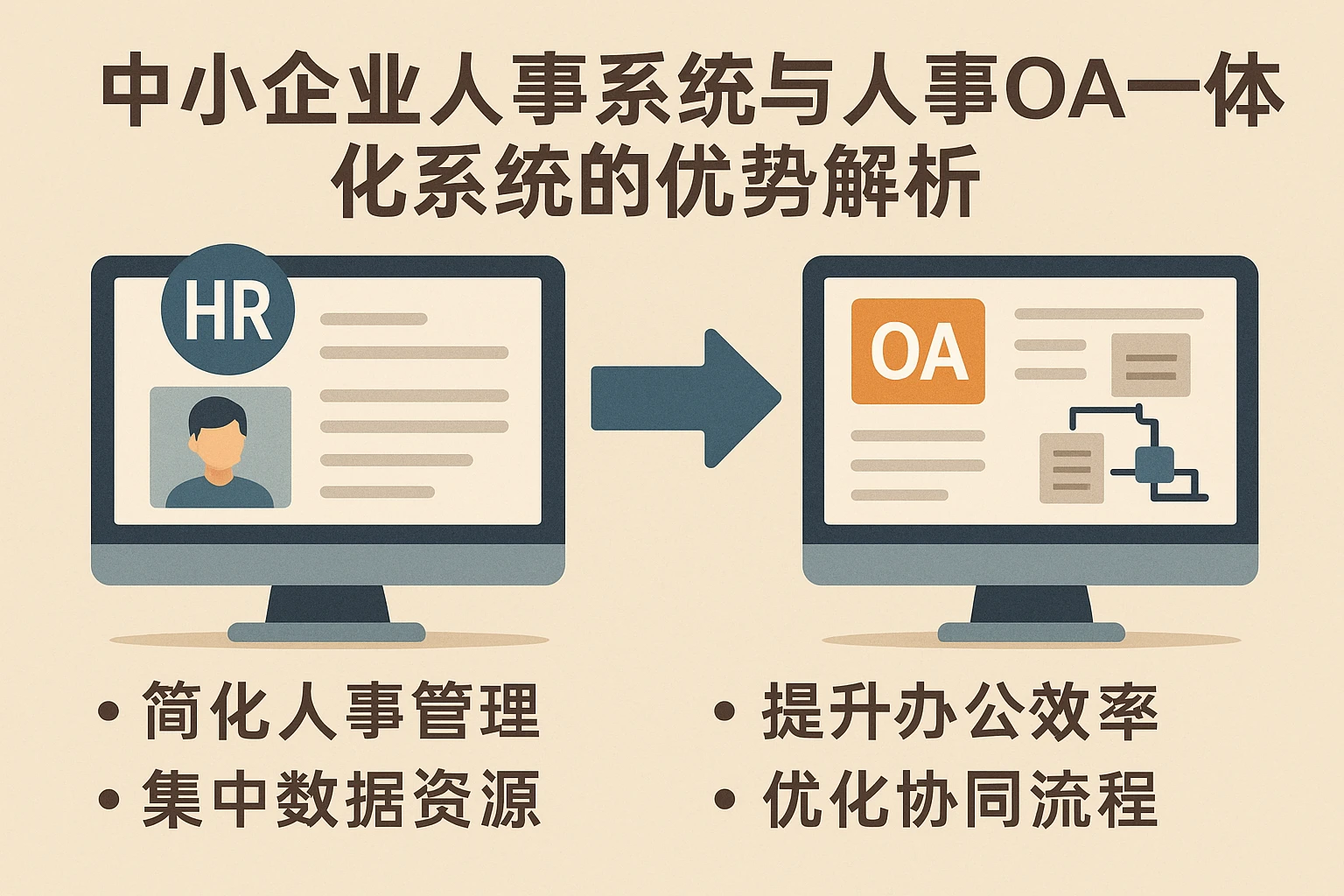 中小企业人事系统与人事OA一体化系统的优势解析