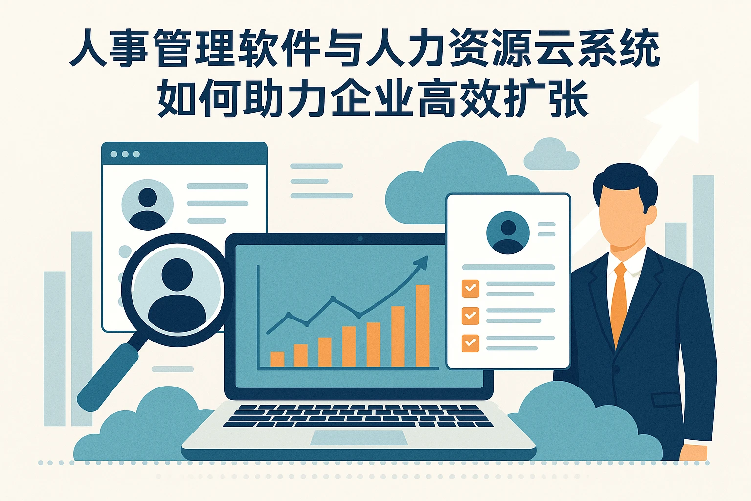 人事管理软件与人力资源云系统如何助力企业高效扩张