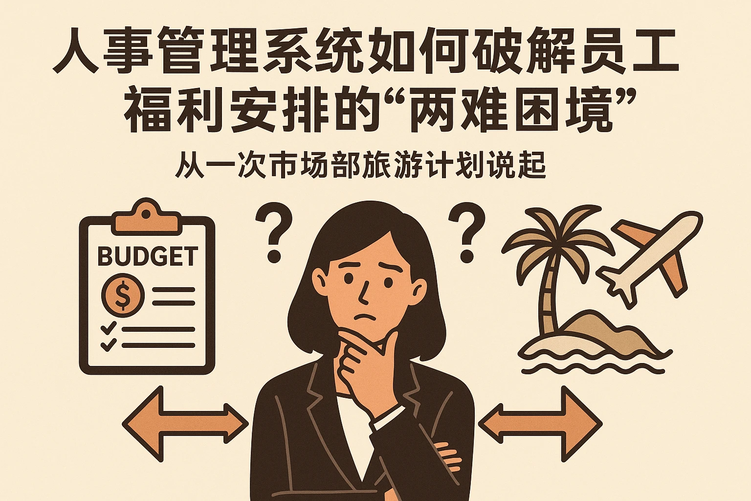 人事管理系统如何破解员工福利安排的“两难困境”——从一次市场部旅游计划说起