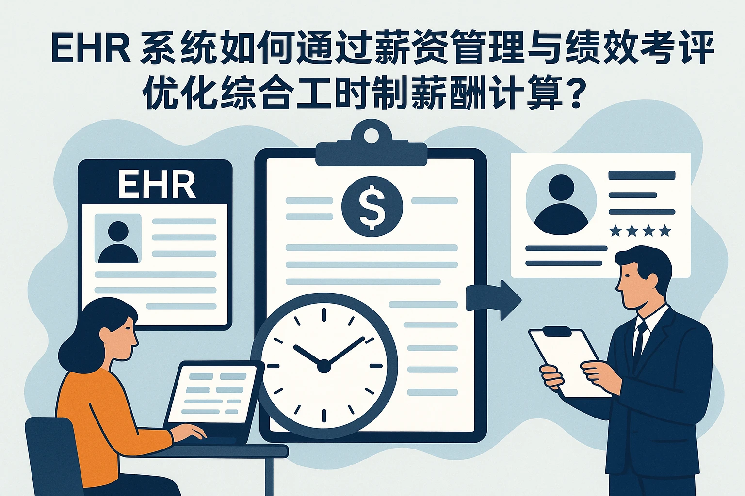 EHR系统如何通过薪资管理与绩效考评优化综合工时制薪酬计算？