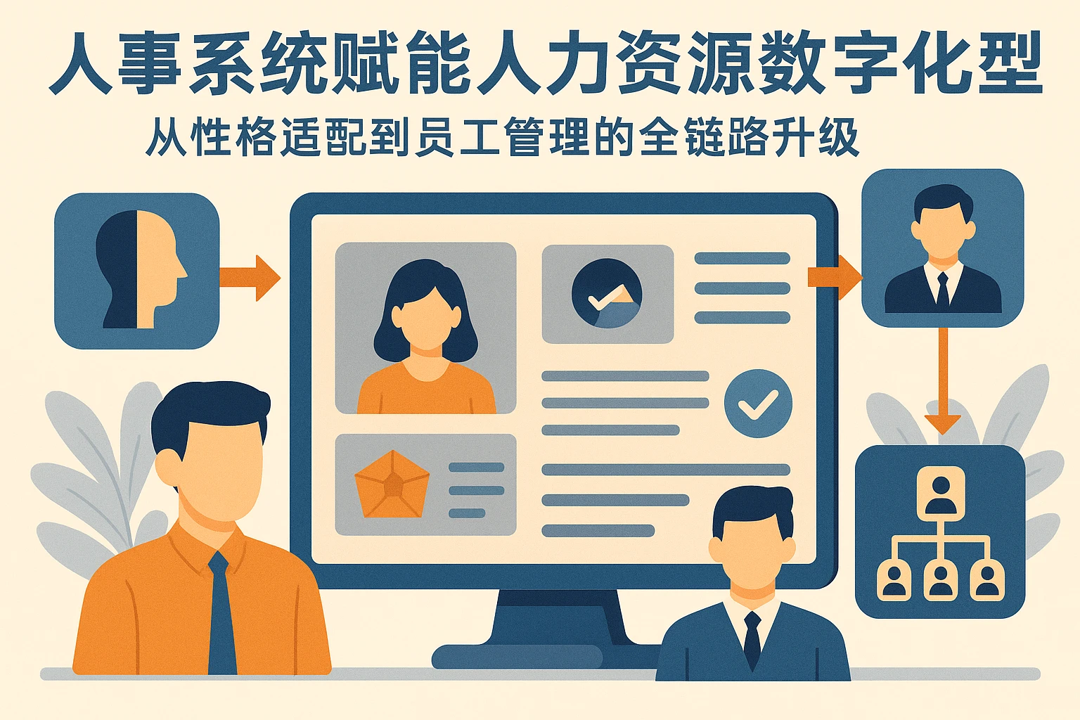 人事系统赋能人力资源数字化转型:从性格适配到员工管理的全链路升级