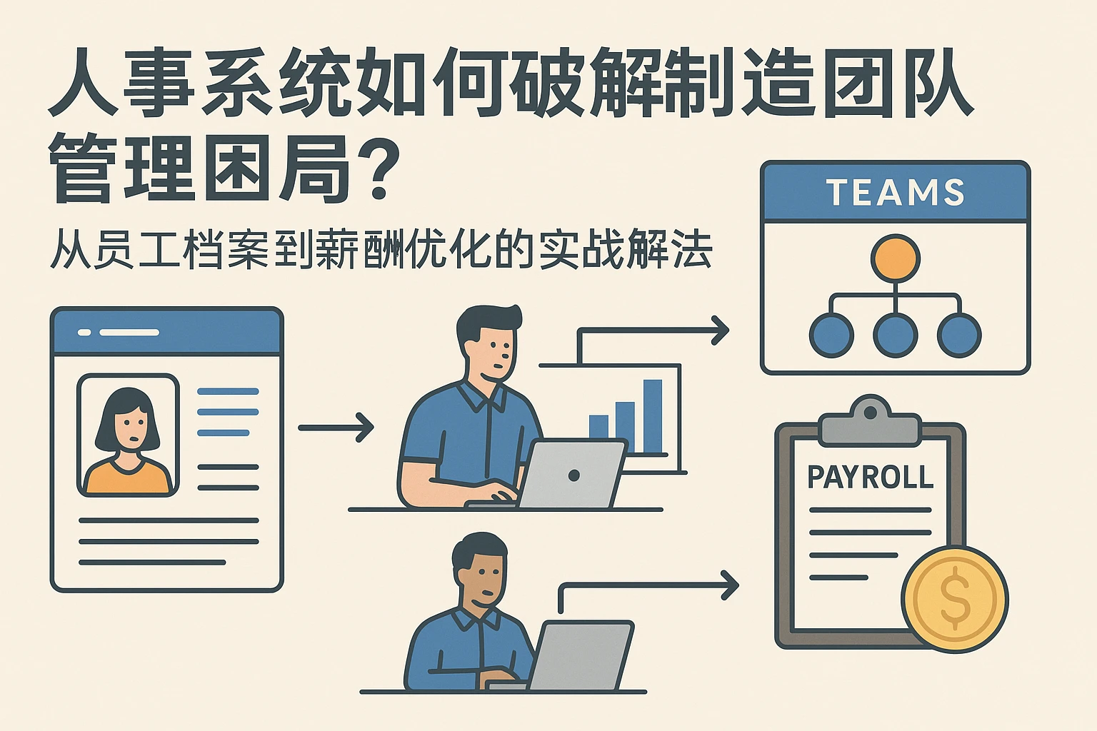 人事系统如何破解制造业团队管理困局？从员工档案到薪酬优化的实战解法