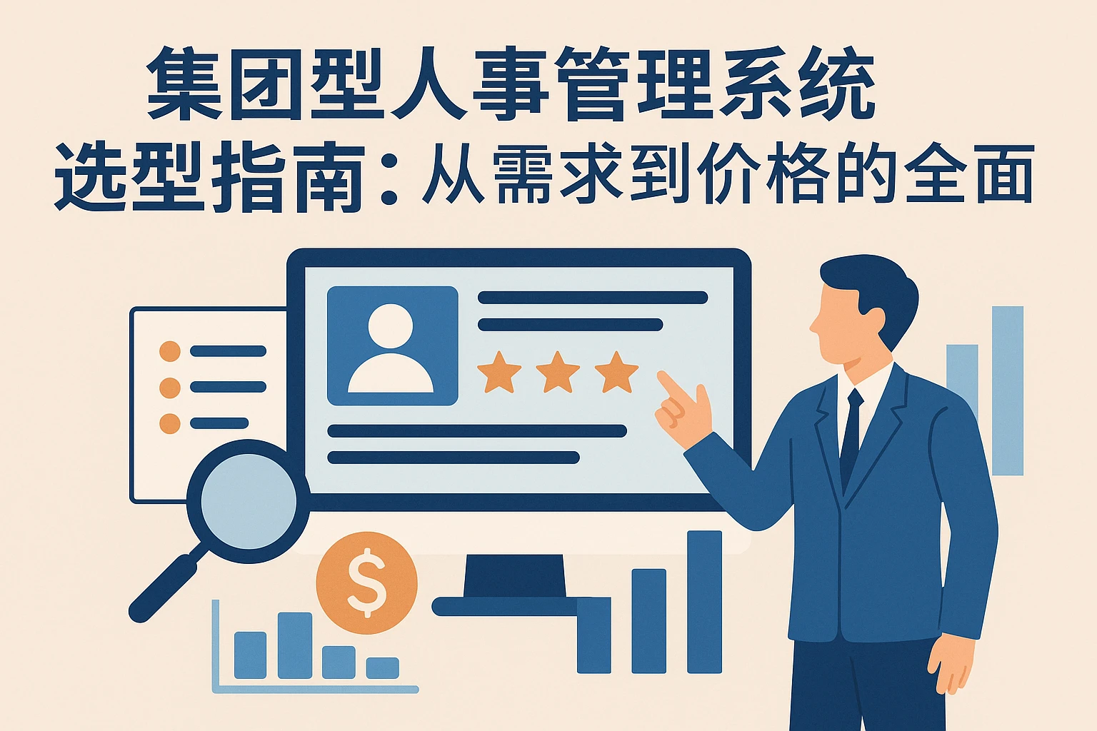 集团型人事管理系统选型指南:从需求到价格的全面拆解