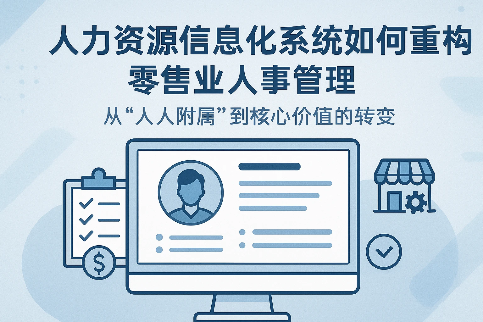 人力资源信息化系统如何重构零售业人事管理：从“人生附属”到核心价值的转变