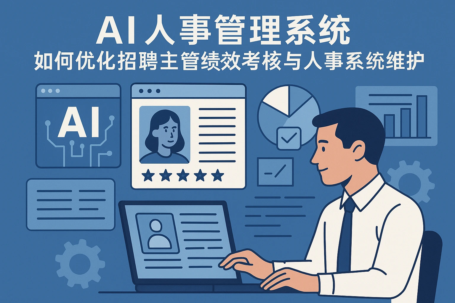 AI人事管理系统如何优化招聘主管绩效考核与人事系统维护