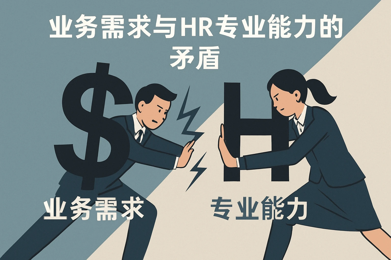 2. 业务需求与HR专业能力的矛盾