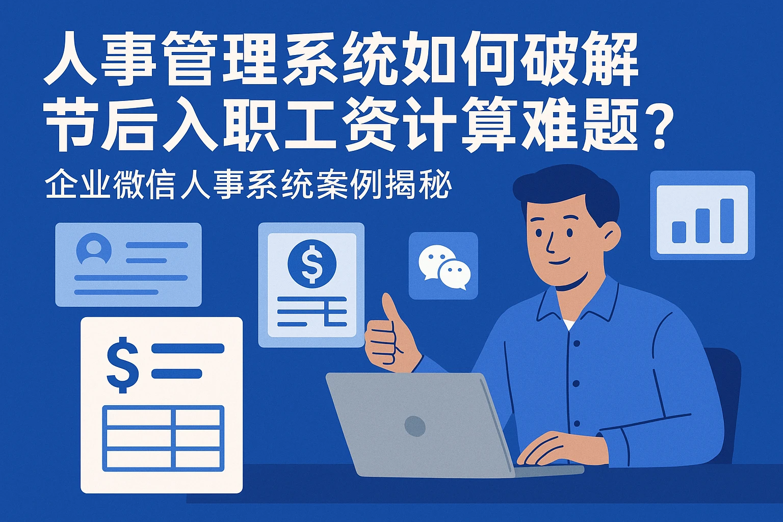 人事管理系统如何破解节后入职工资计算难题?企业微信人事系统案例揭秘