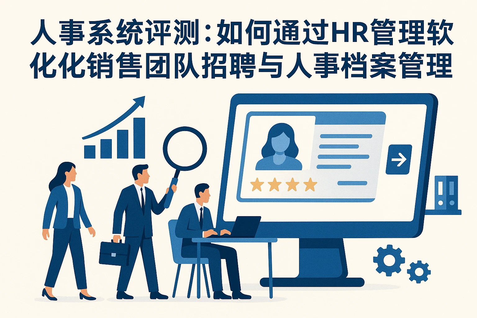 人事系统评测:如何通过HR管理软件优化销售团队招聘与人事档案管理