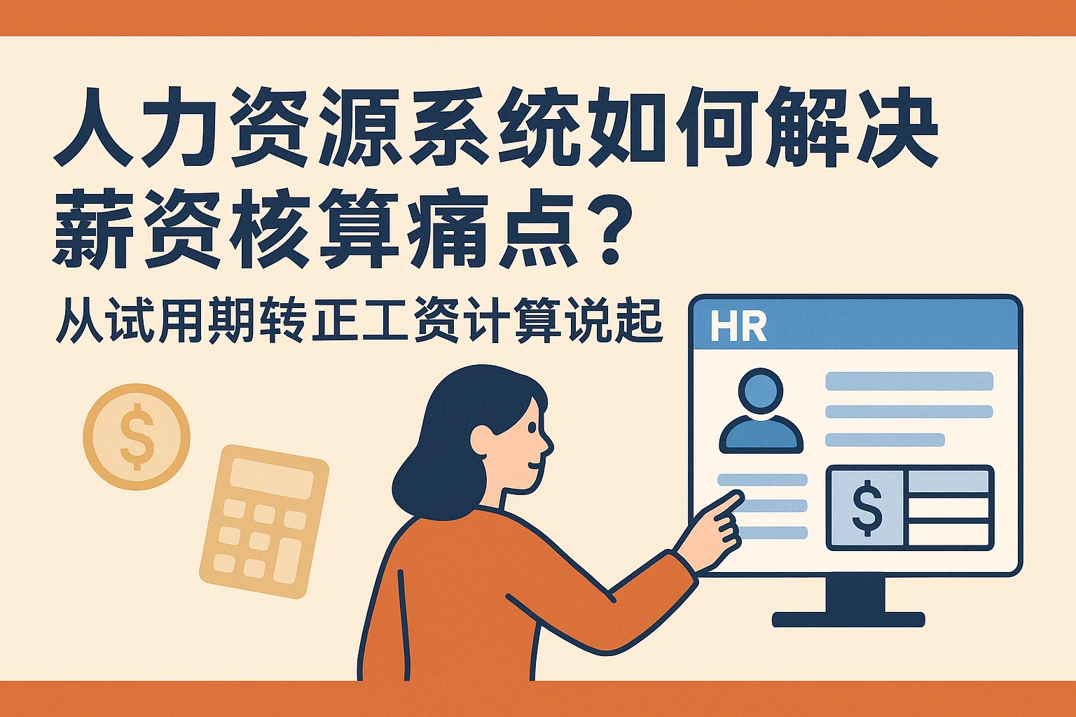 人力资源系统如何解决薪资核算痛点？从试用期转正工资计算说起