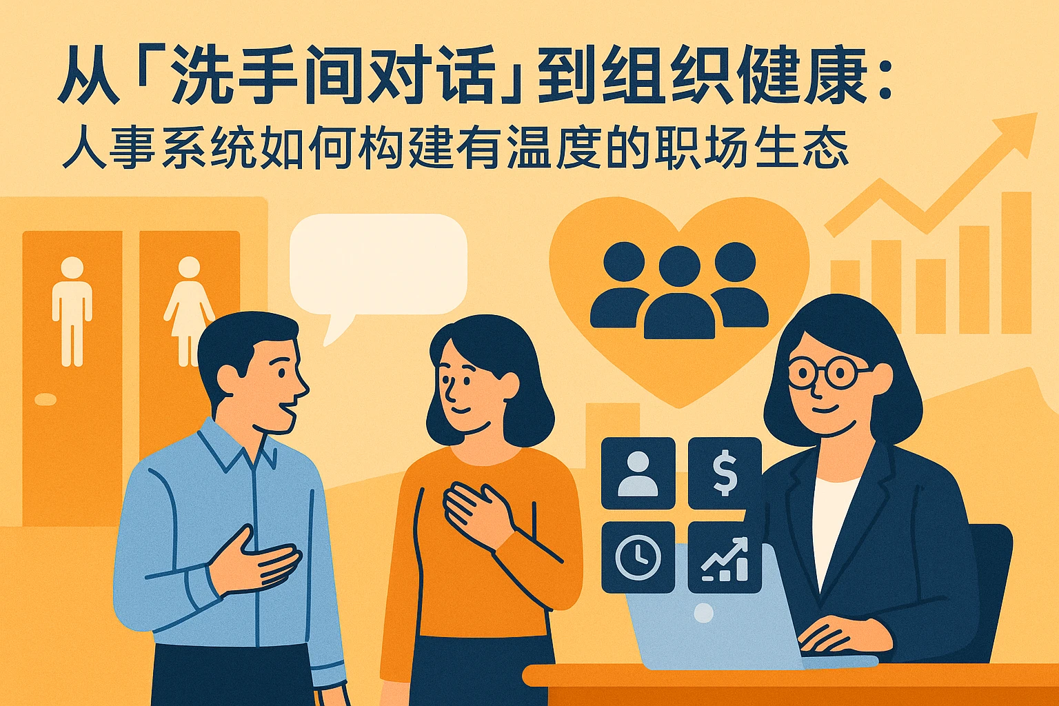 从“洗手间对话”到组织健康:人事系统如何构建有温度的职场生态
