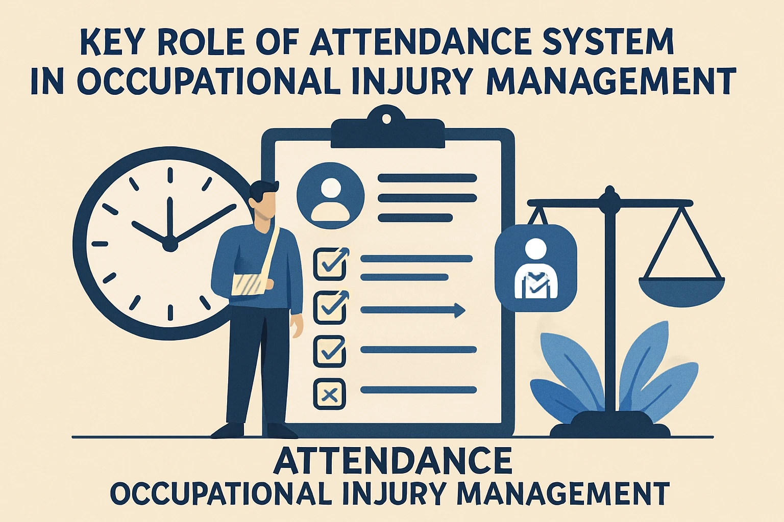 考勤系统在工伤管理中的关键作用