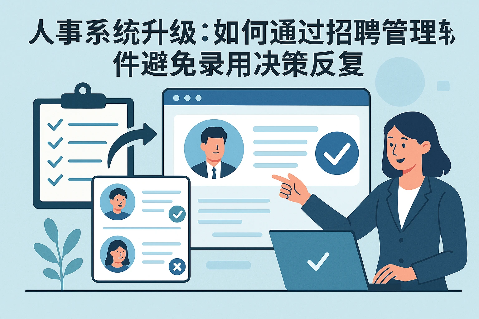 人事系统升级:如何通过招聘管理软件避免录用决策反复