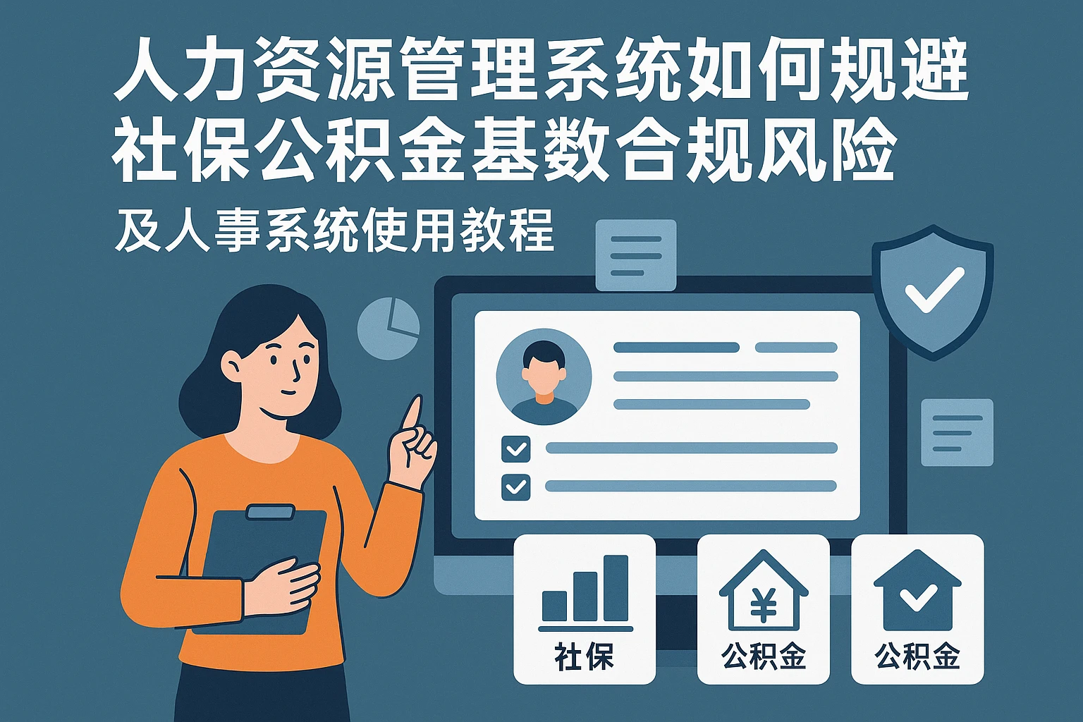 人力资源管理系统如何规避社保公积金基数合规风险及人事系统使用教程