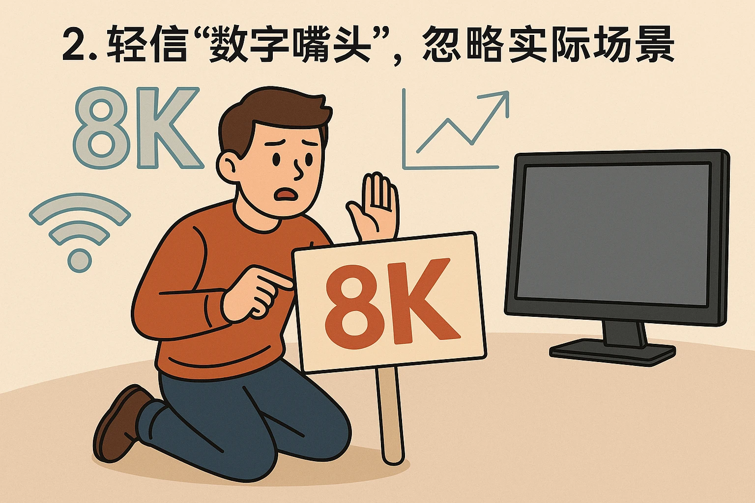 2. 轻信“数字噱头”，忽略实际场景