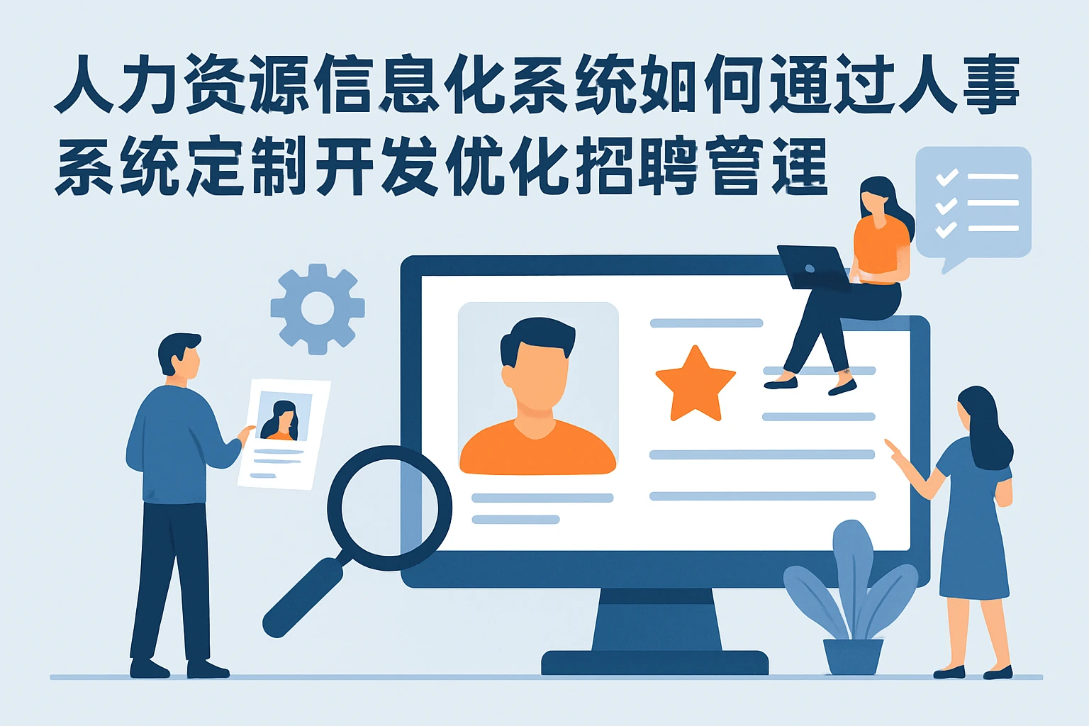 人力资源信息化系统如何通过人事系统定制开发优化招聘管理