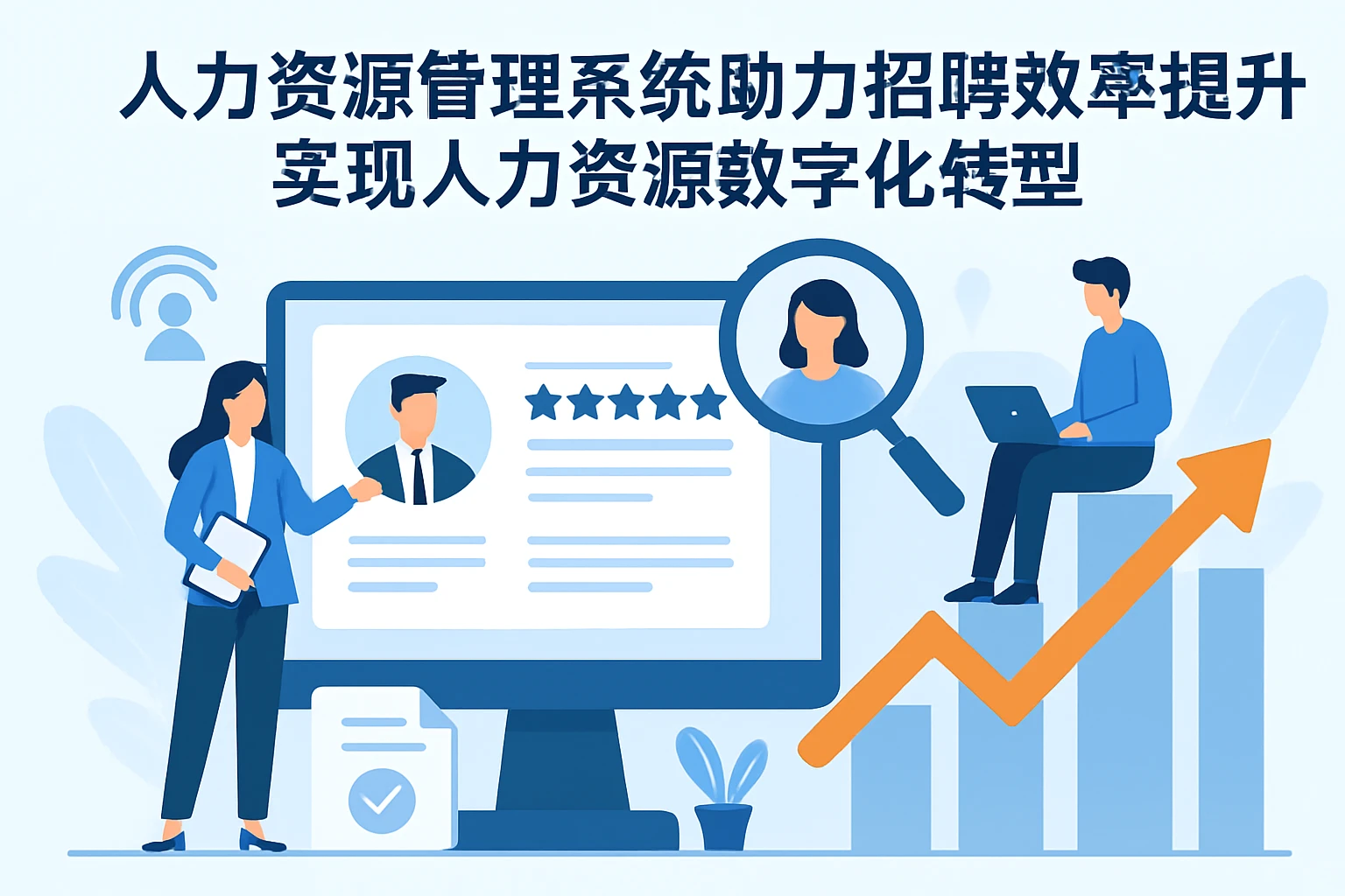 人力资源管理系统助力招聘效率提升,实现人力资源数字化转型