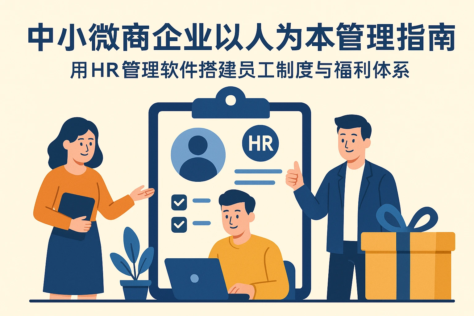 中小微商企业以人为本管理指南:用HR管理软件搭建员工制度与福利体系