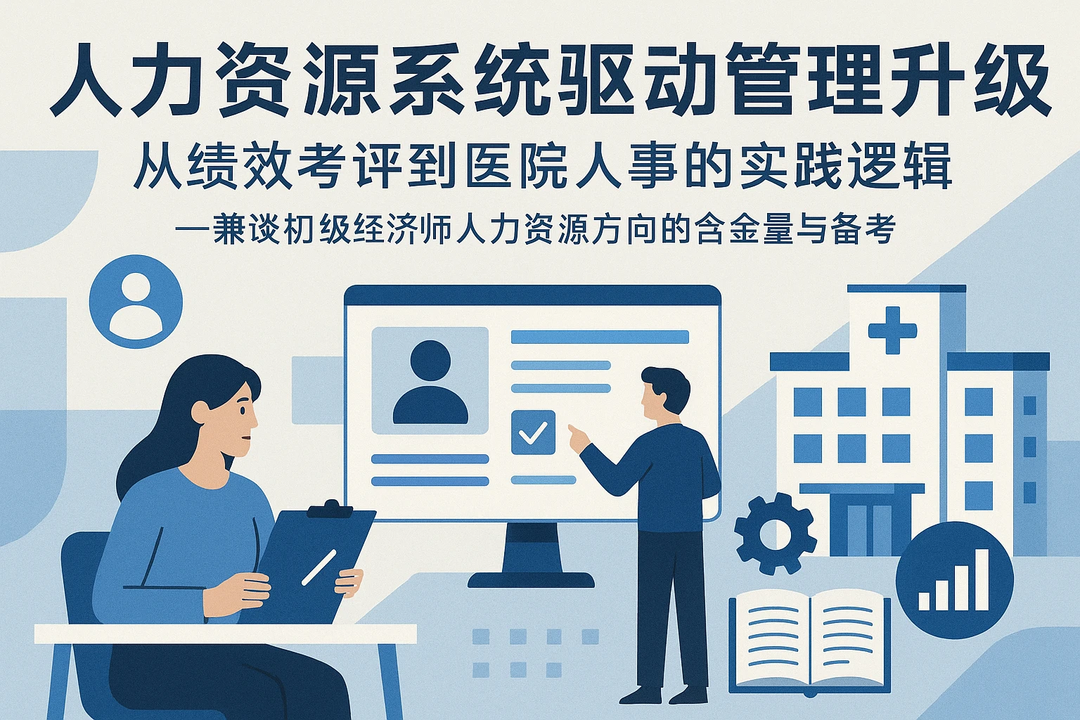 人力资源系统驱动管理升级：从绩效考评到医院人事的实践逻辑——兼谈初级经济师人力资源方向的含金量与备考