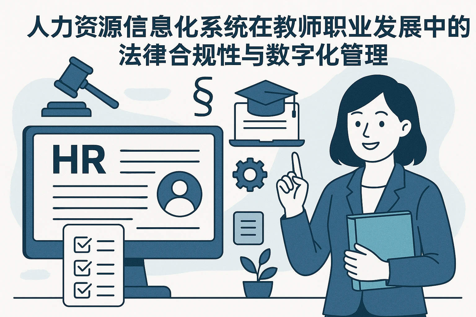 人力资源信息化系统在教师职业发展中的法律合规性与数字化管理