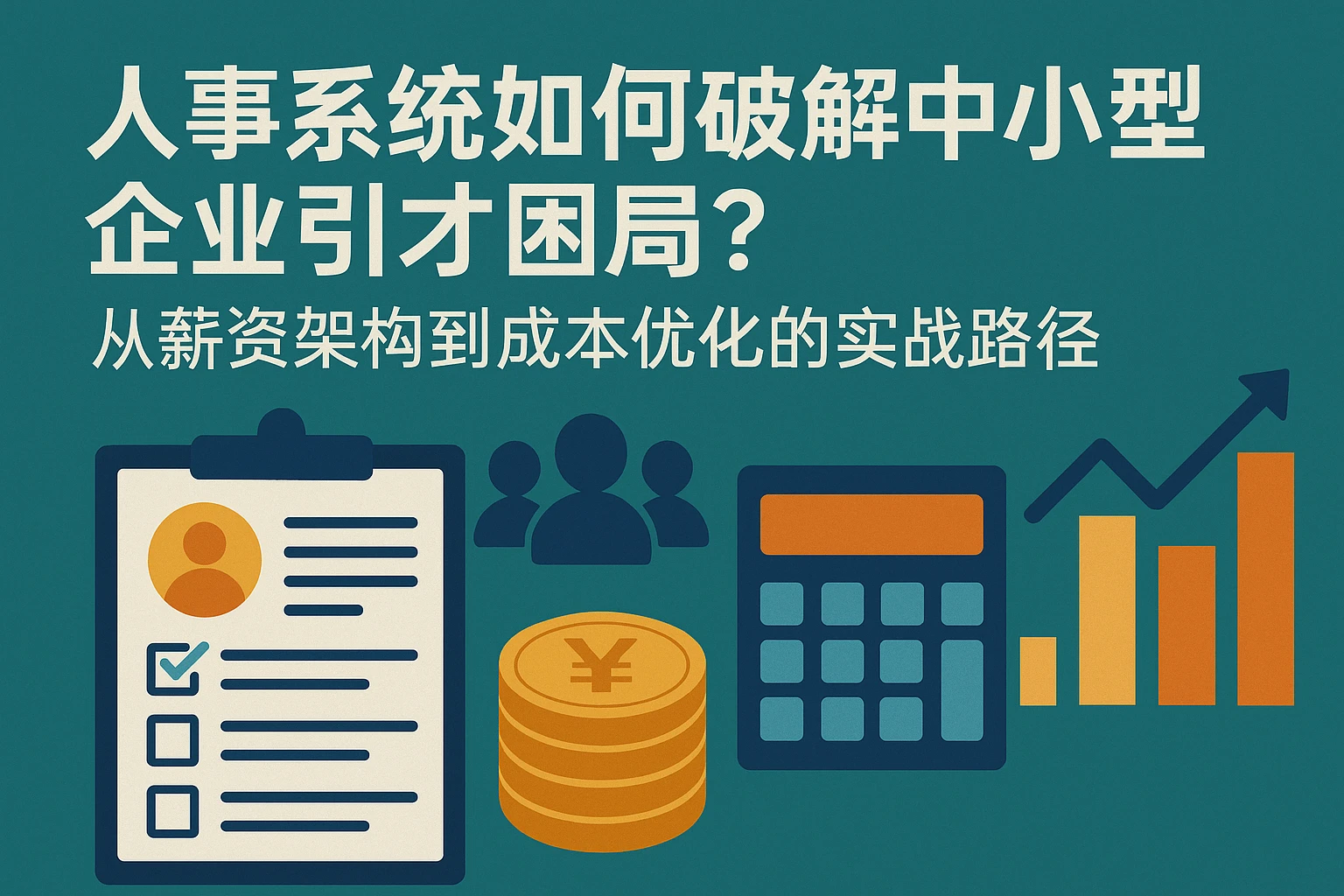 人事系统如何破解中小型企业引才困局?从薪资架构到成本优化的实战路径