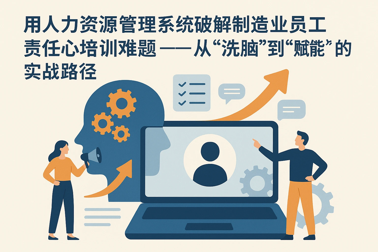用人力资源管理系统破解制造业员工责任心培训难题——从“洗脑”到“赋能”的实战路径