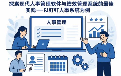 探索现代人事管理软件与绩效管理系统的最佳实践——以钉钉人事系统为例