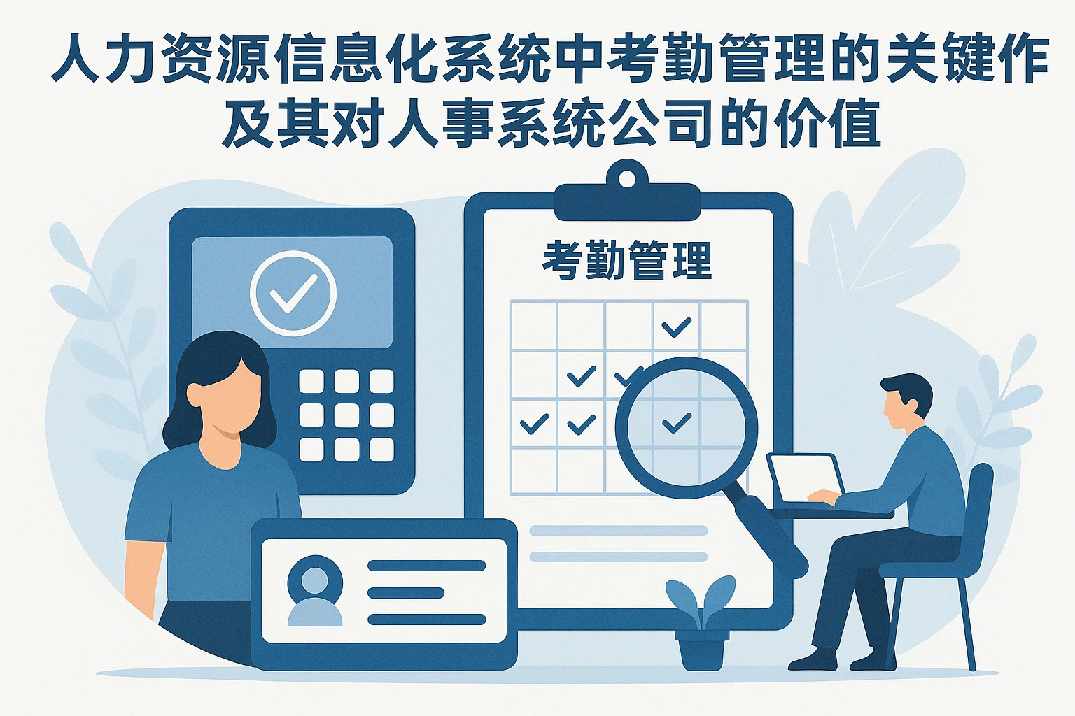 人力资源信息化系统中考勤管理的关键作用及其对人事系统公司的价值