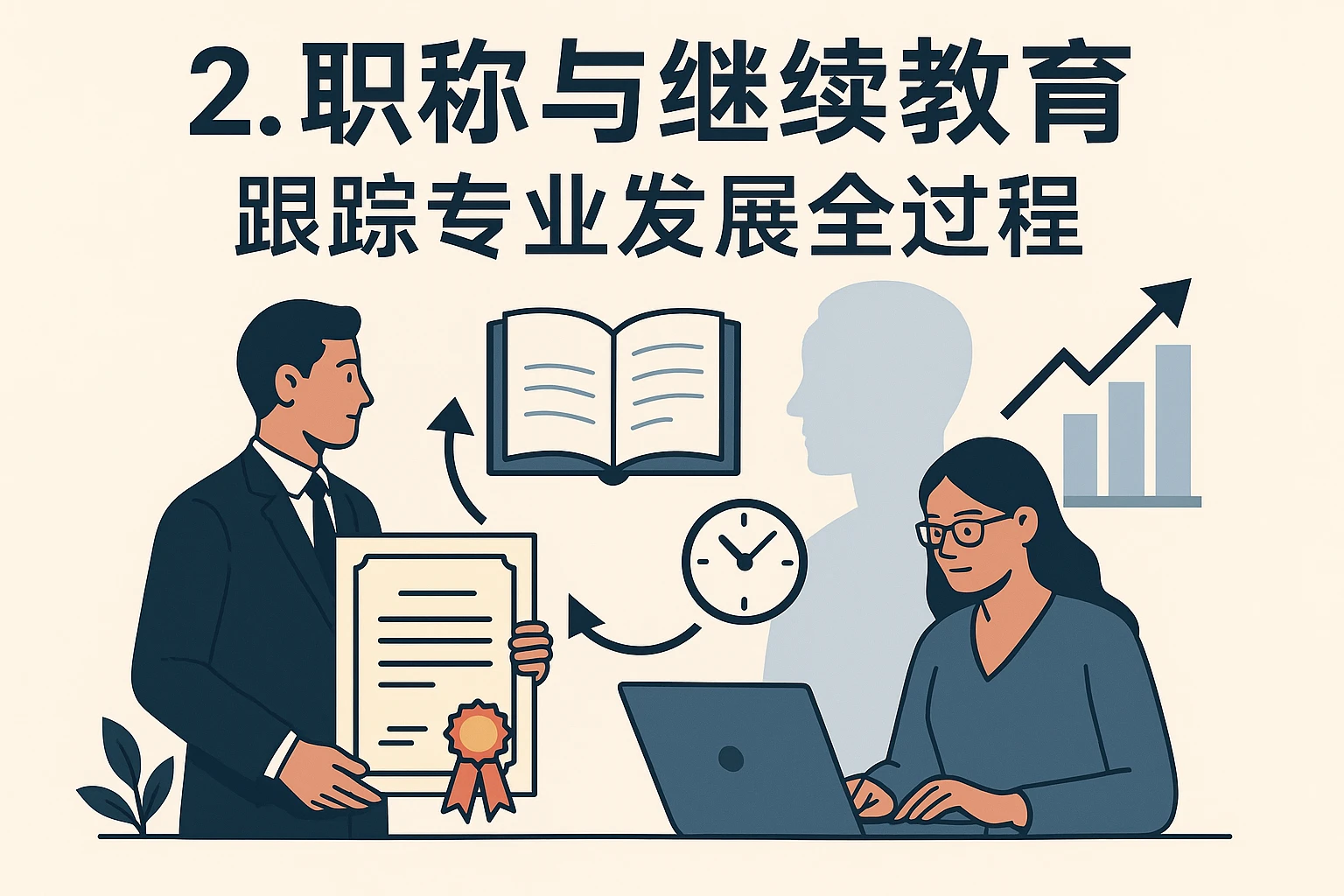 2. 职称与继续教育:跟踪专业发展全流程