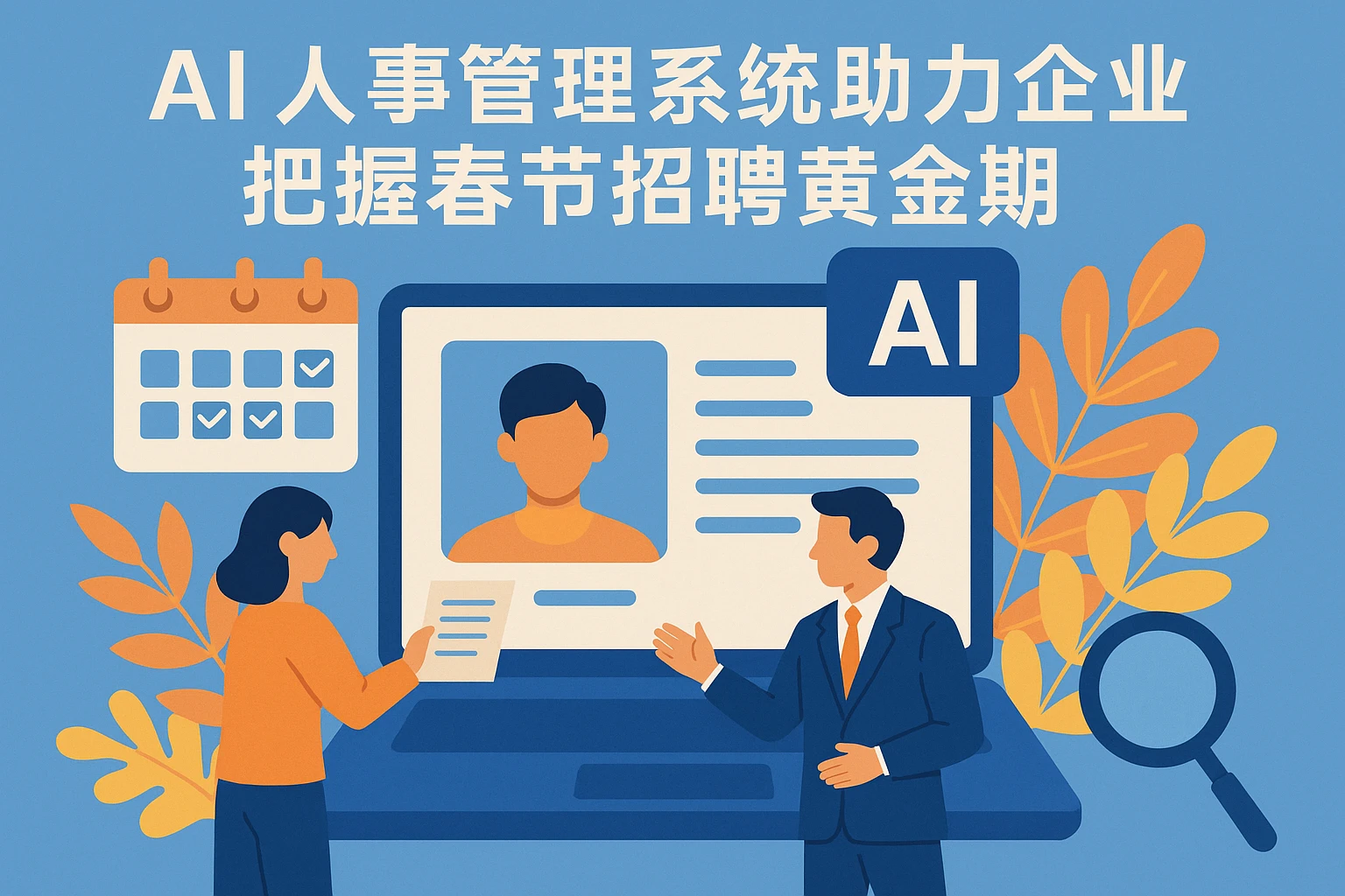 AI人事管理系统助力企业把握春节招聘黄金期