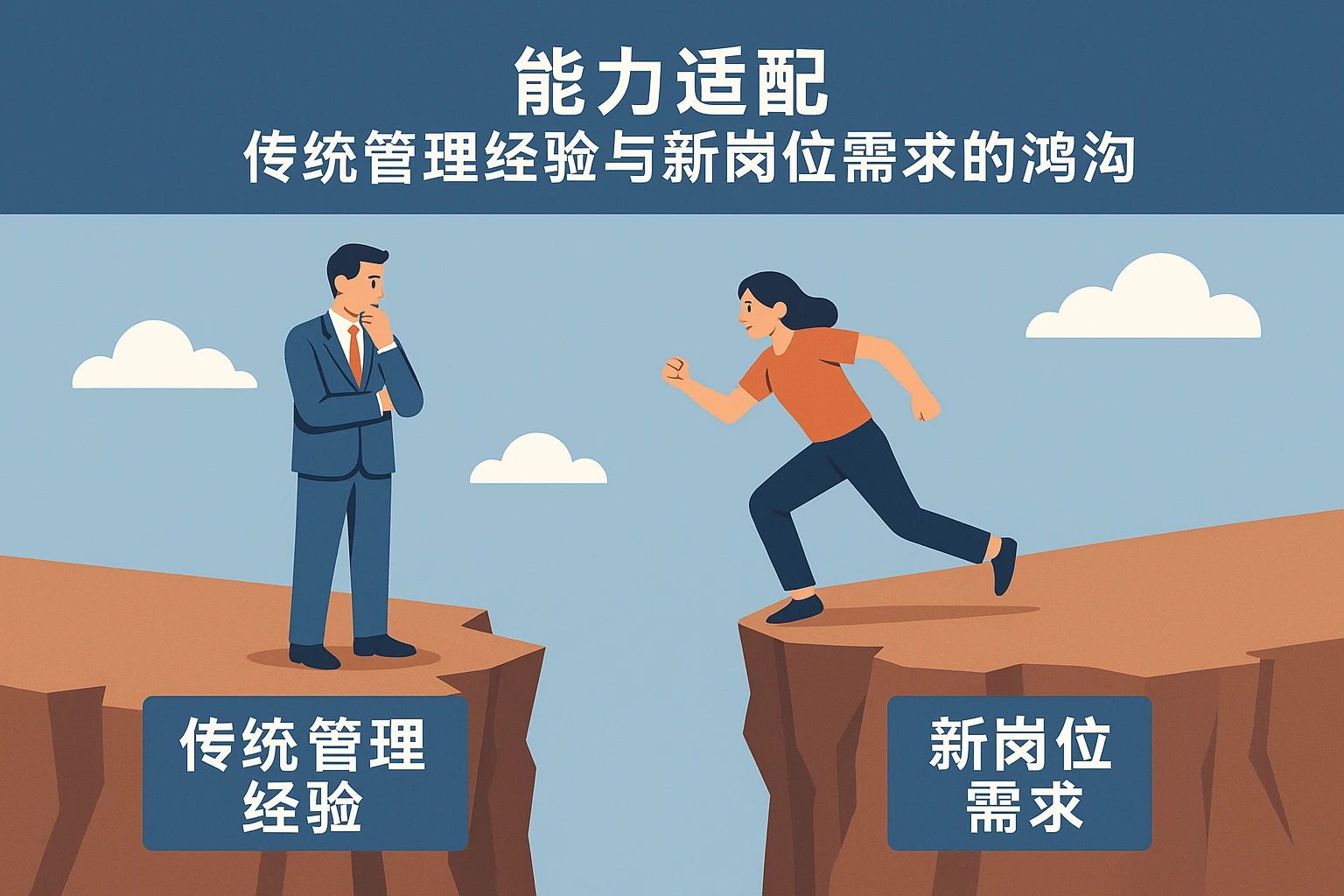 2. 能力适配：传统管理经验与新岗位需求的鸿沟