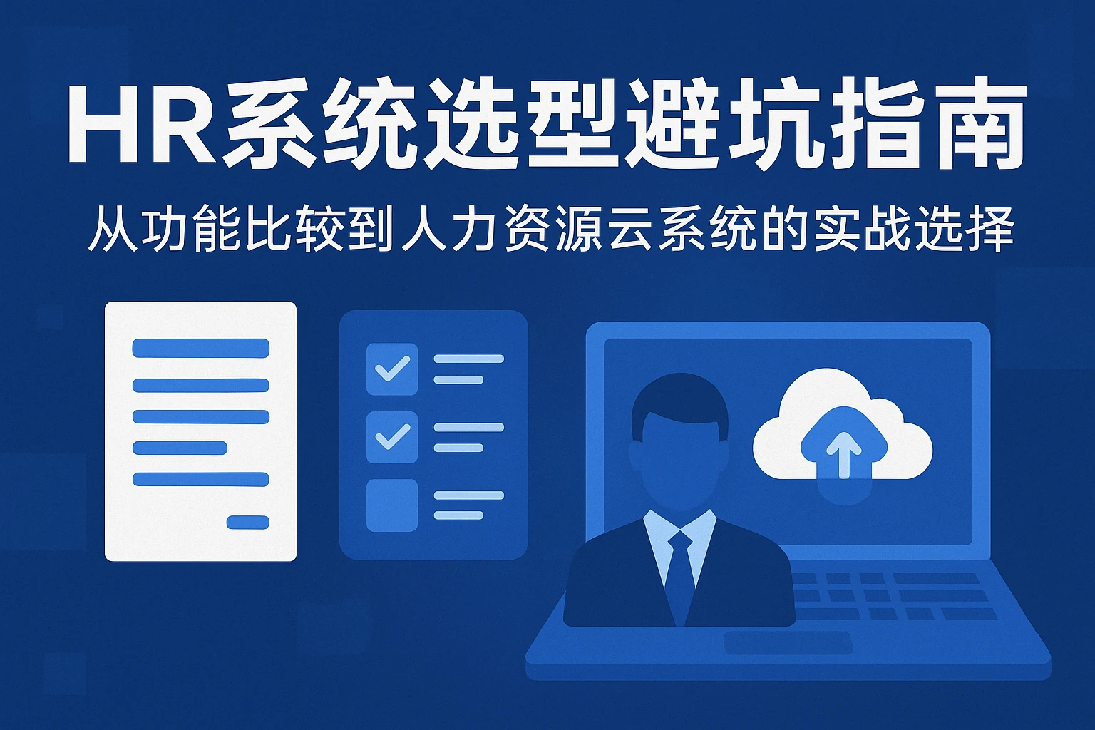 HR系统选型避坑指南：从功能比较到人力资源云系统的实战选择