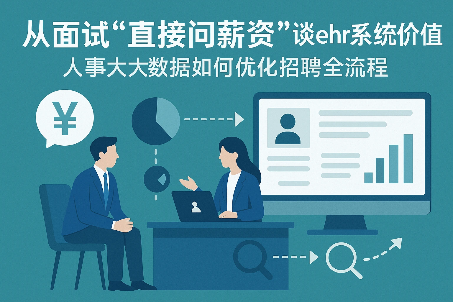 从面试“直接问薪资”谈ehr系统价值:人事大数据如何优化招聘全流程
