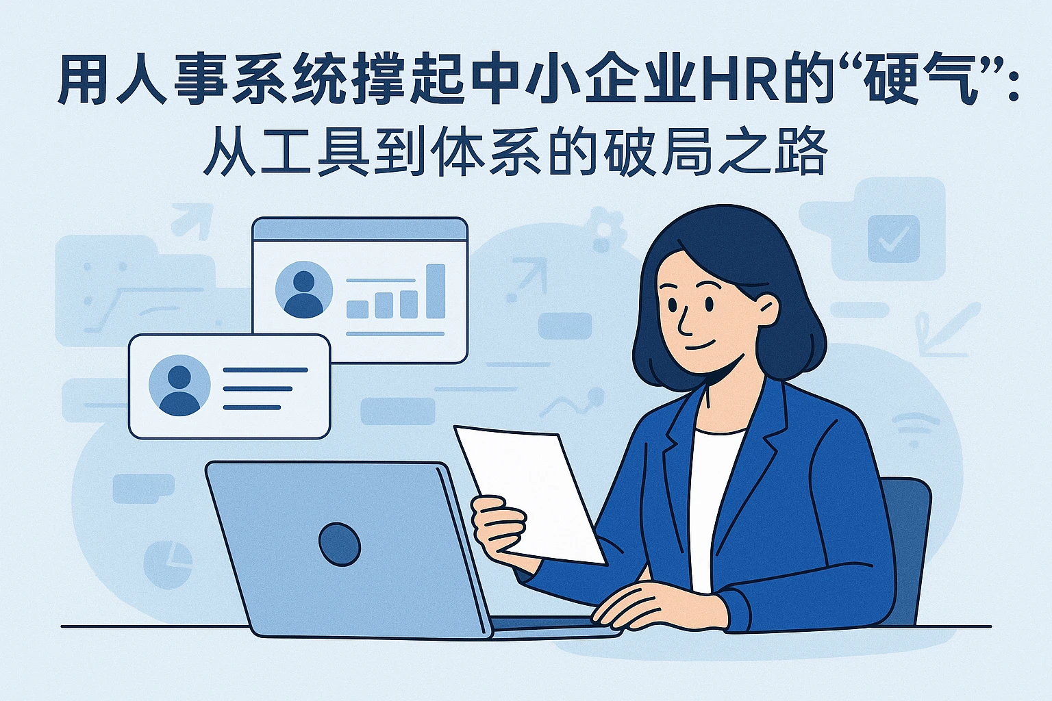 用人事系统撑起中小企业HR的“硬气”：从工具到体系的破局之路
